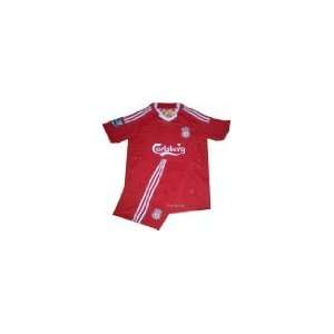  England Liverpool Jersey & Shorts (Red) Kids Medium 