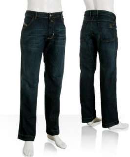 Diesel dark blue stretch denim Bumix worker style jeans   up 