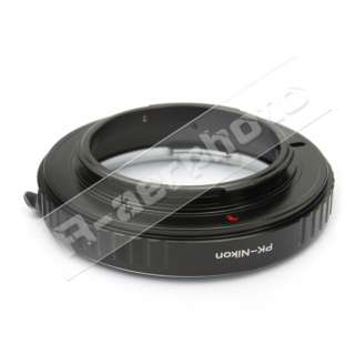 Pentax PK Lens to Nikon AI Mount Camera Adapter  