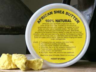 100% Natural Organic RAW UNREFINED SHEA BUTTER 8oz or 1/2 pound! NEW!