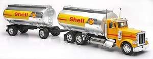Peterbilt 379 Truck & Oil Twin Tank ( Shell ) 1:32 Scale Diecast Model 