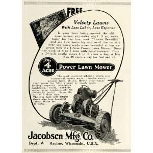   Lawn Mowers Grass Racine WI Trimmer   Original Print Ad Home