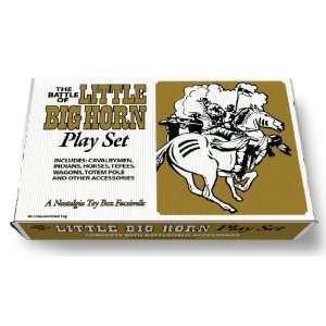  Marx The Battle of Little Big Horn Play Set Box   Large 