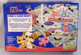monopoly the littlest pet shop edition the famous parker brothers game 
