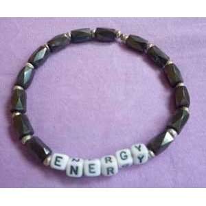  Magnetic Hematite Bracelet Inspirational Tibet Silver 