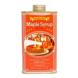 Uncle Lukes Canadian Pure Maple Syrup 250 ml can 8 ounces for gifts