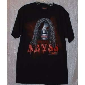  TNA Wrestling ABYSS Fear The Mask Adult SHIRT Size Large 