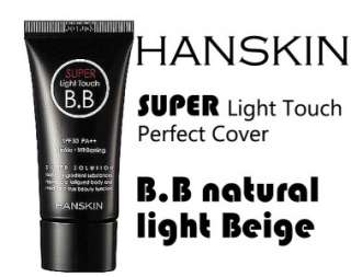 HANSKIN Super Light Touch Cover BB Cream Yellow Beige  