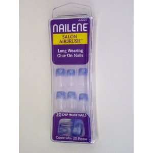  Nailene Salon Airbrush Long Wearing Glue on Nails Beauty