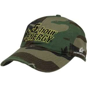 NASCAR Chase Authentics Clint Bowyer Big Sponsor Adjustable Hat   Camo 