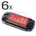 6x CLEAR FILM LCD SCREEN PROTECTOR FOR SONY PSP