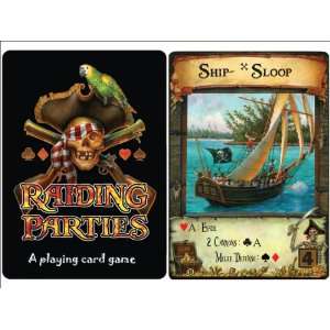  Raiding Parties Golden Age of Piracy Card Game Set One 