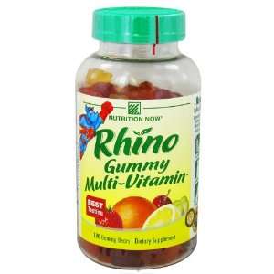  Nutrition Now Childrens Supplements Rhino Gummy Bear Vitamins 