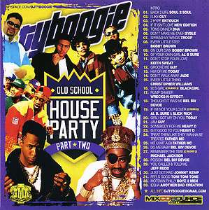   Party Pt. 2 Old School Rap RB Mix CD Non Stop Mixtape Mix CD  
