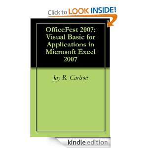 OfficeFest 2007 Visual Basic for Applications in Microsoft Excel 2007 