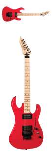   USA Gunslinger Electric Guitar Red Maple Fretboard & Hardshell Case