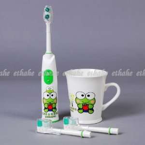  Keroppi Electric Tooth Brush Oral Care Cup Mug Health 