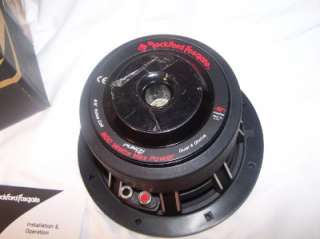 Rockford Fosgate Punch HX2 8 800 Watt Woofer 2.5 Voice Coil Dual 4 