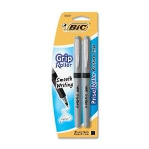  BIC Comfort Grip Rollerball Pen (GREP21 BK) Office 