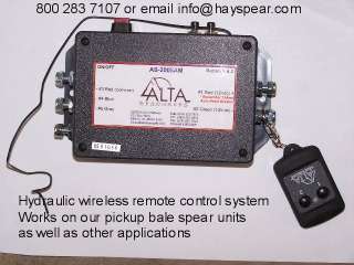 Hydraulic Pump Wireless Remote Control System  