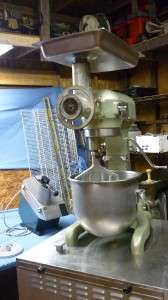 NSF Commercial Hobart A200 Mixer / Sausage grinder w/ Bowl, paddle 