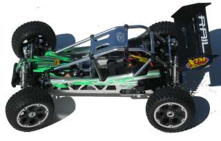 XTM Racing 145633 Rail 1/8 Brushless RTR Electric Buggy,w/ MX Sport 2 