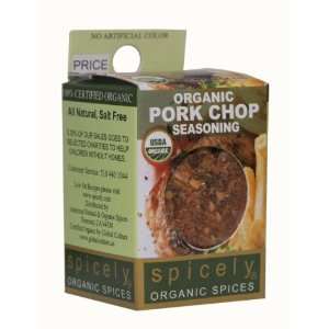   100% Certified Organic and Certified Gluten Free, Pork Chop Seasoning