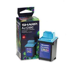  SHARP AJC50C Inkjet Cartridge, Tri Color (Case of 2 