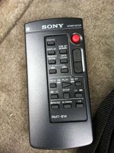 Sony ACCESSORIES FOR TRV8    LCM TRV10 NP FM30 RMT 814  
