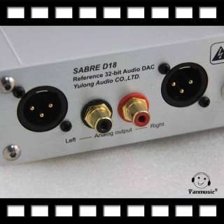 Specifically hifi sound SABRE D18 32Bit/500KHZ DAC use ESS9018(32BIT 