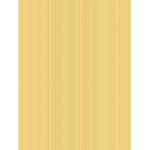 Wallpaper Raymond Waites American Vintage Blush Yellow Siam Stripe 