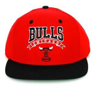   Bulls NFL Retro Vintage Two Tone Snapback Cap Hat
