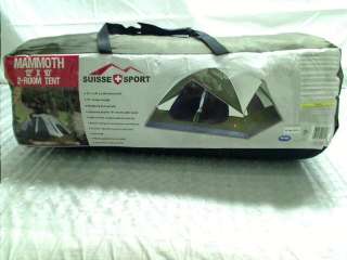 Suisse Sport 6 Person Mammoth Dome Tent 12 x 10 with divider  