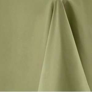 Light Green Soft Cotton Feel Round Tablecloth 178cm 
