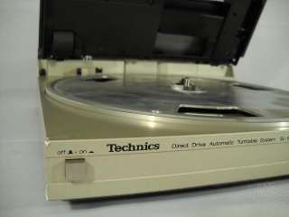 Technics SL 5 Direct Drive Turntable Record player For Parts Powers Up 