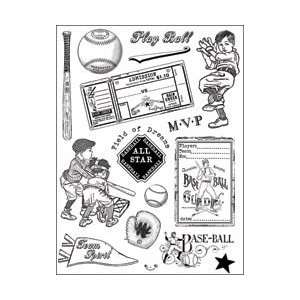  Crafty Secrets Clear Art Stamps Large 8X6 Sheet   Play 