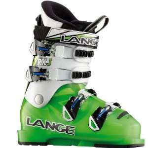    Lange RX J Ski Boot   Kids Lime Green, 25.5