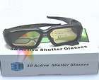 2x NIB 3D Active Shutter TV Glasses compatible with Universal 3D TV 