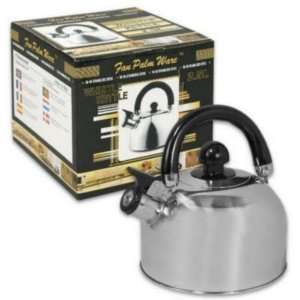  Kettle 2.5L Whistle 18 10 Stainless Steel Case Pack 18 