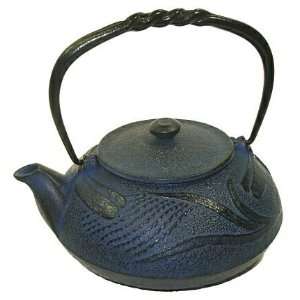  Blue Dragonfly Tetsubin Tea Pot