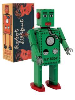 Tin Toys Robot Lilliput small tr2008 wind up Schylling 019649211357 