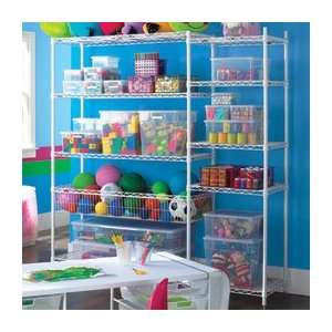  The Container Store Playroom Shelving