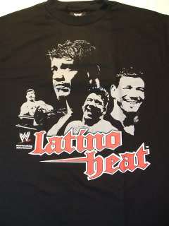 EDDIE GUERRERO Latino Heat Black WWE T shirt  