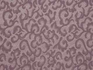 Soft Purple French Swirl Drapery Upholstery Fabric  