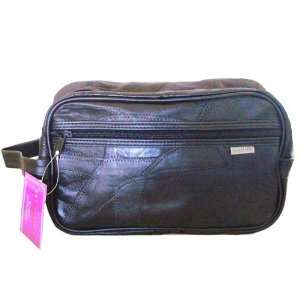  GENUINE LEATHER TOILETRY TRAVEL BAG Electronics