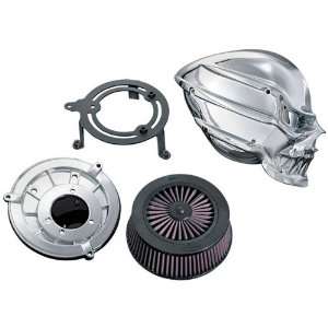 Kuryakyn Skull Air Cleaner Kit for 1999 2011 Twin Cams with CV Carb or 