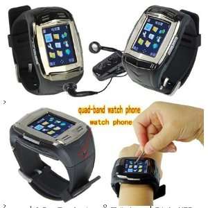    007+ Quad band Watch mobile phone Cell Phones & Accessories