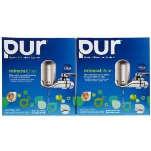   Vertical Faucet Mount Water Filtration System,  2 pack
