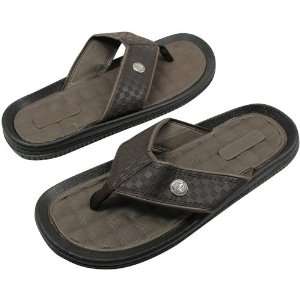   Seminoles (FSU) Brown Weave Flip Flop Sandals (9)