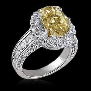   01 carat diamonds yellow canary engagement ring gold: Everything Else